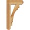 Ekena Millwork Merced Craftsman Rough Sawn Bracket, Western Red Cedar, 4"W x 16"D x 28"H BKT04X16X28MRC04RWR - alternate 3